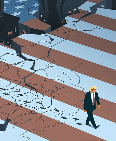 President Trump's Footprints